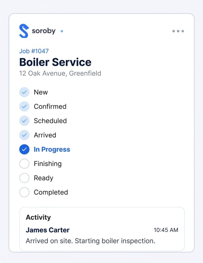 From scattered tools to one service business workflow